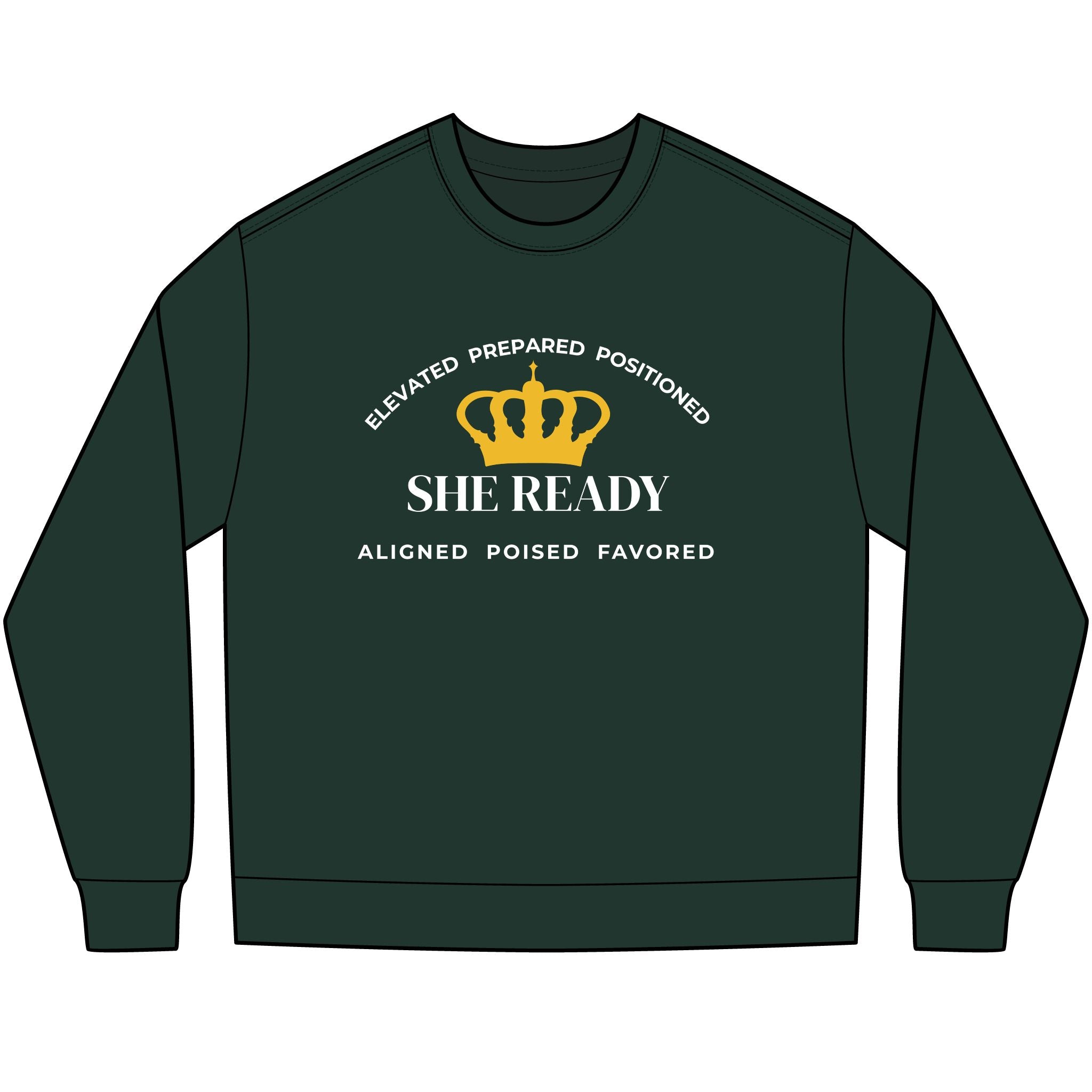 She Ready Long Sleeve Tee