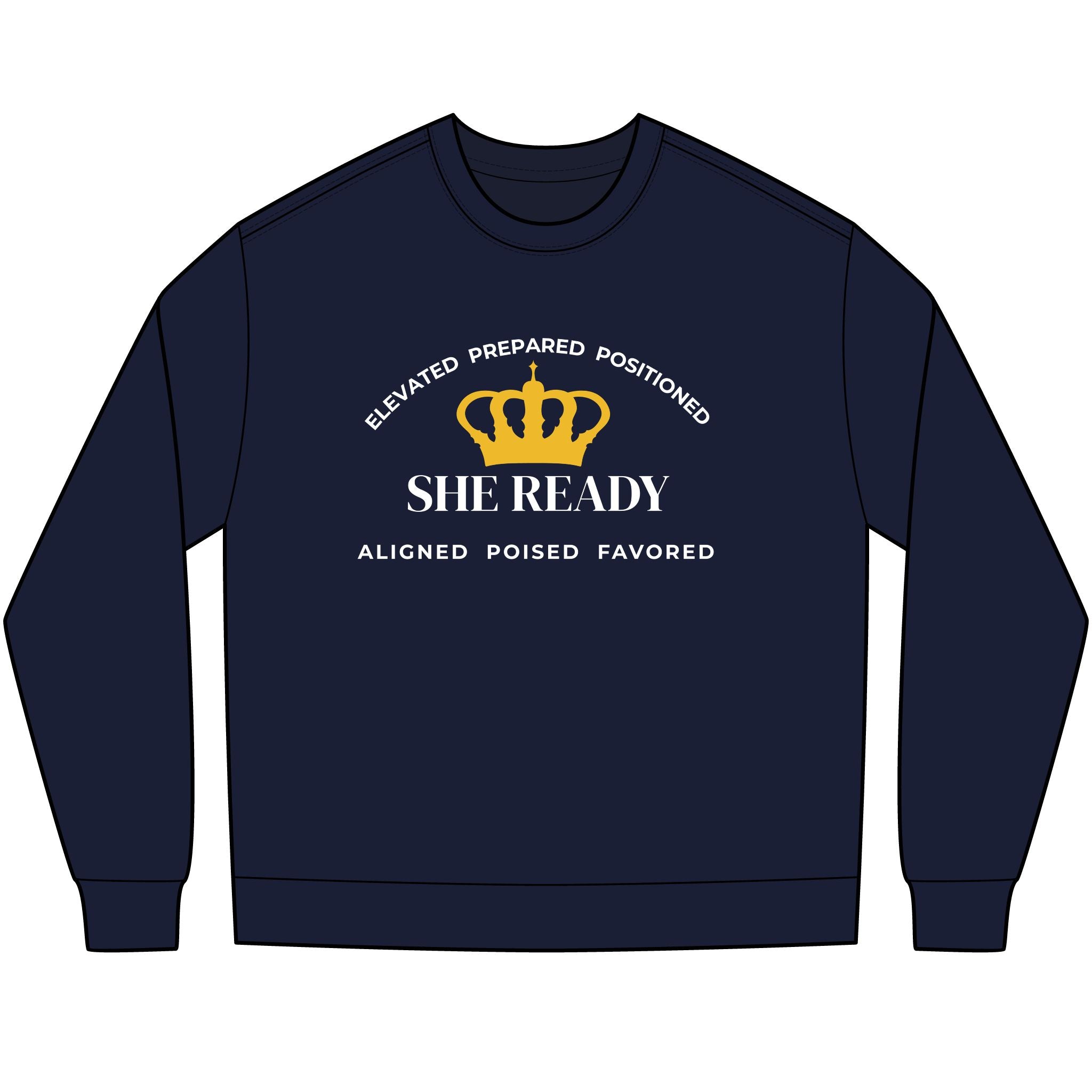 She Ready Long Sleeve Tee