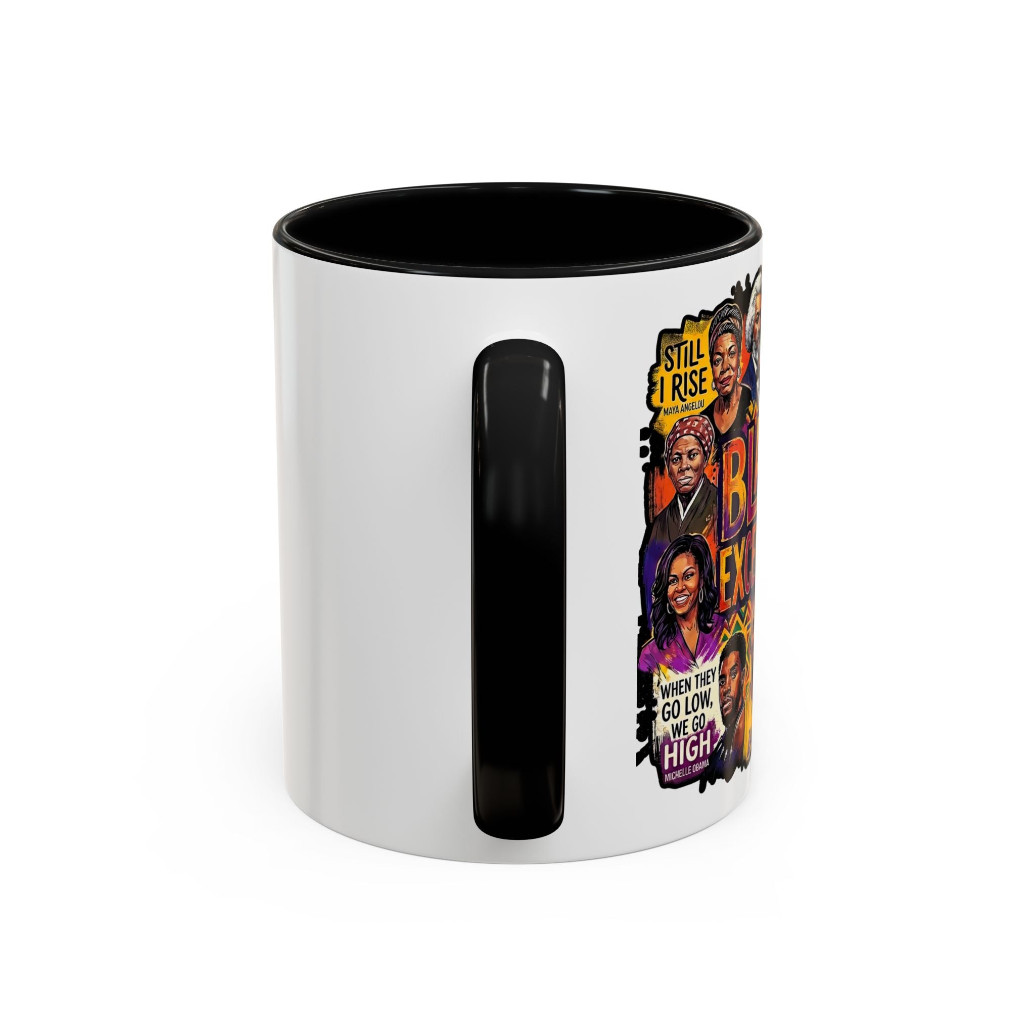 Black Excellence Coffee Mug (11, 15oz)