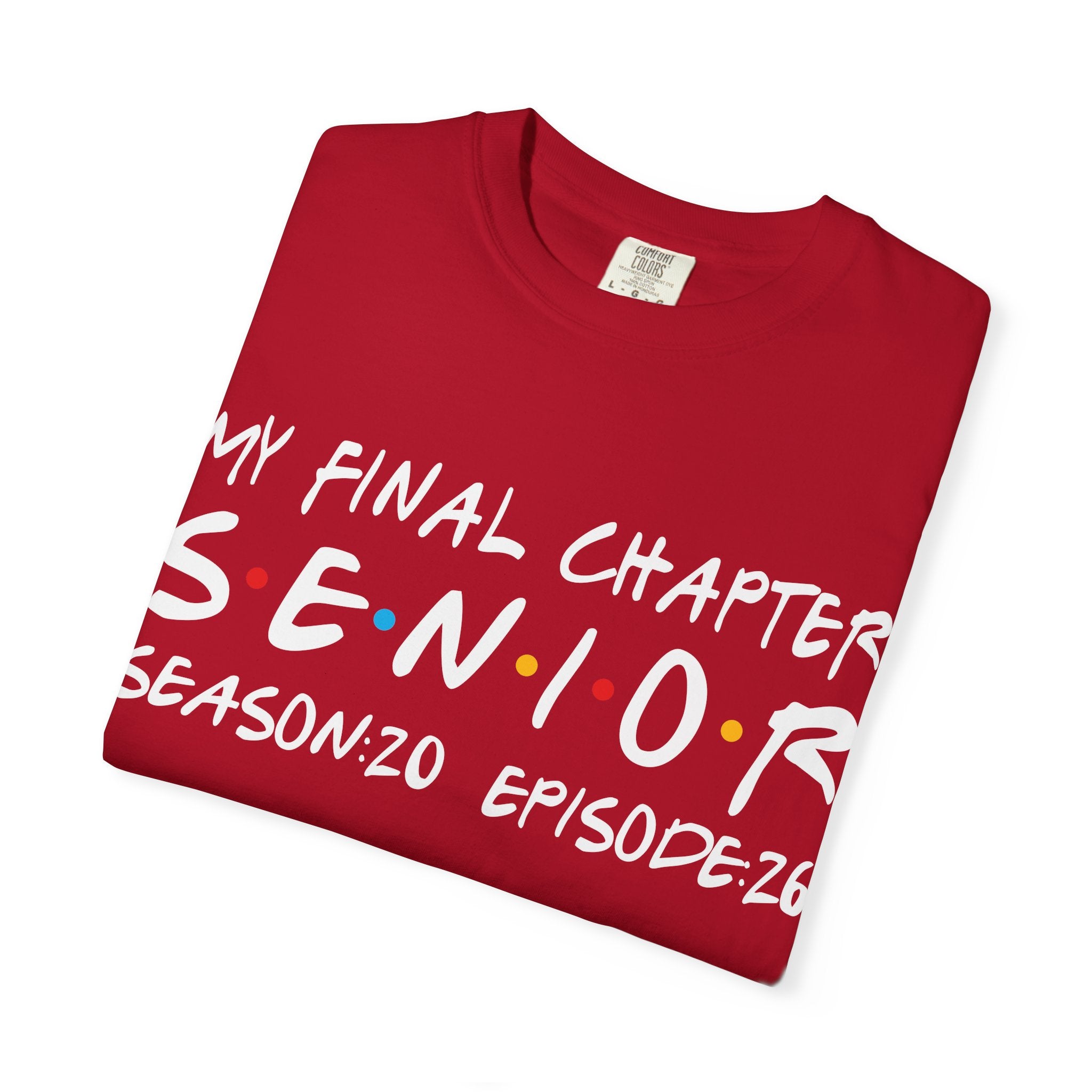 My Final Chapter – Friends Style Senior Tee