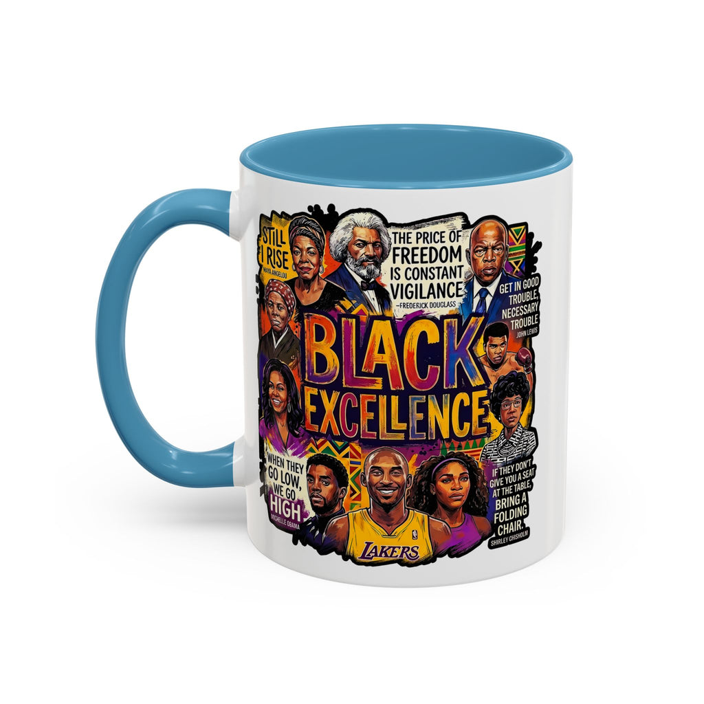 Black Excellence Coffee Mug (11, 15oz)