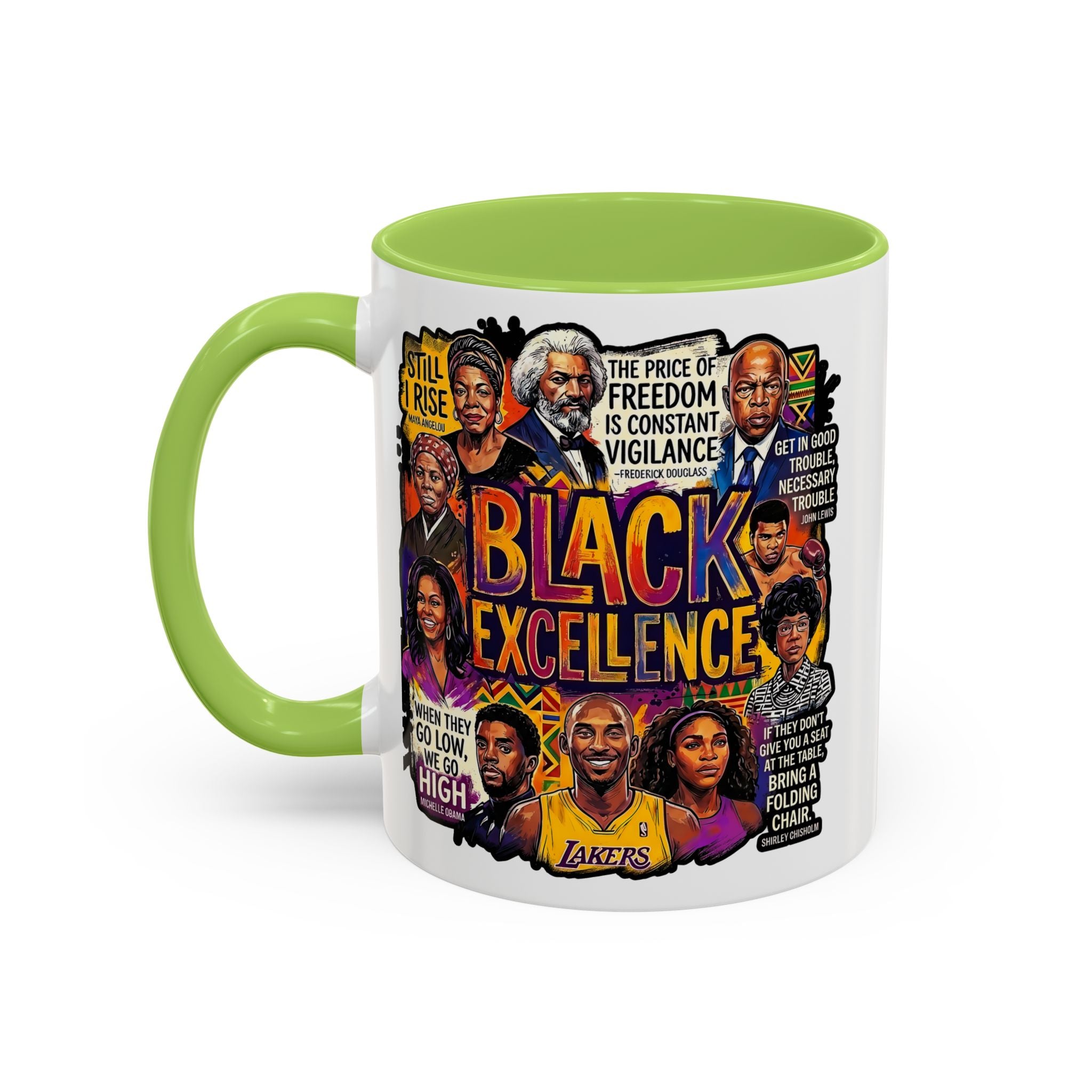 Black Excellence Coffee Mug (11, 15oz)