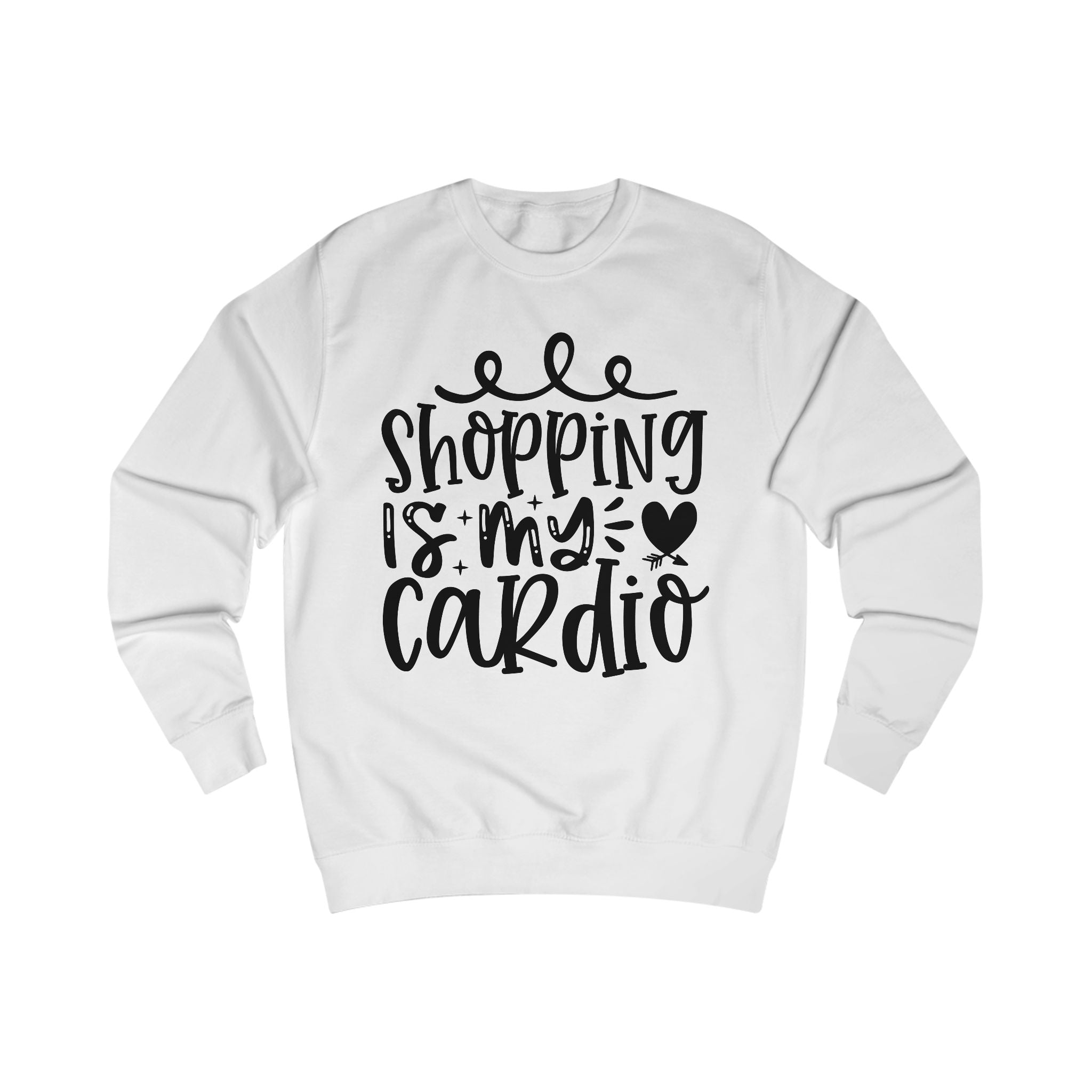 Shopping Is My Cardio Sweater