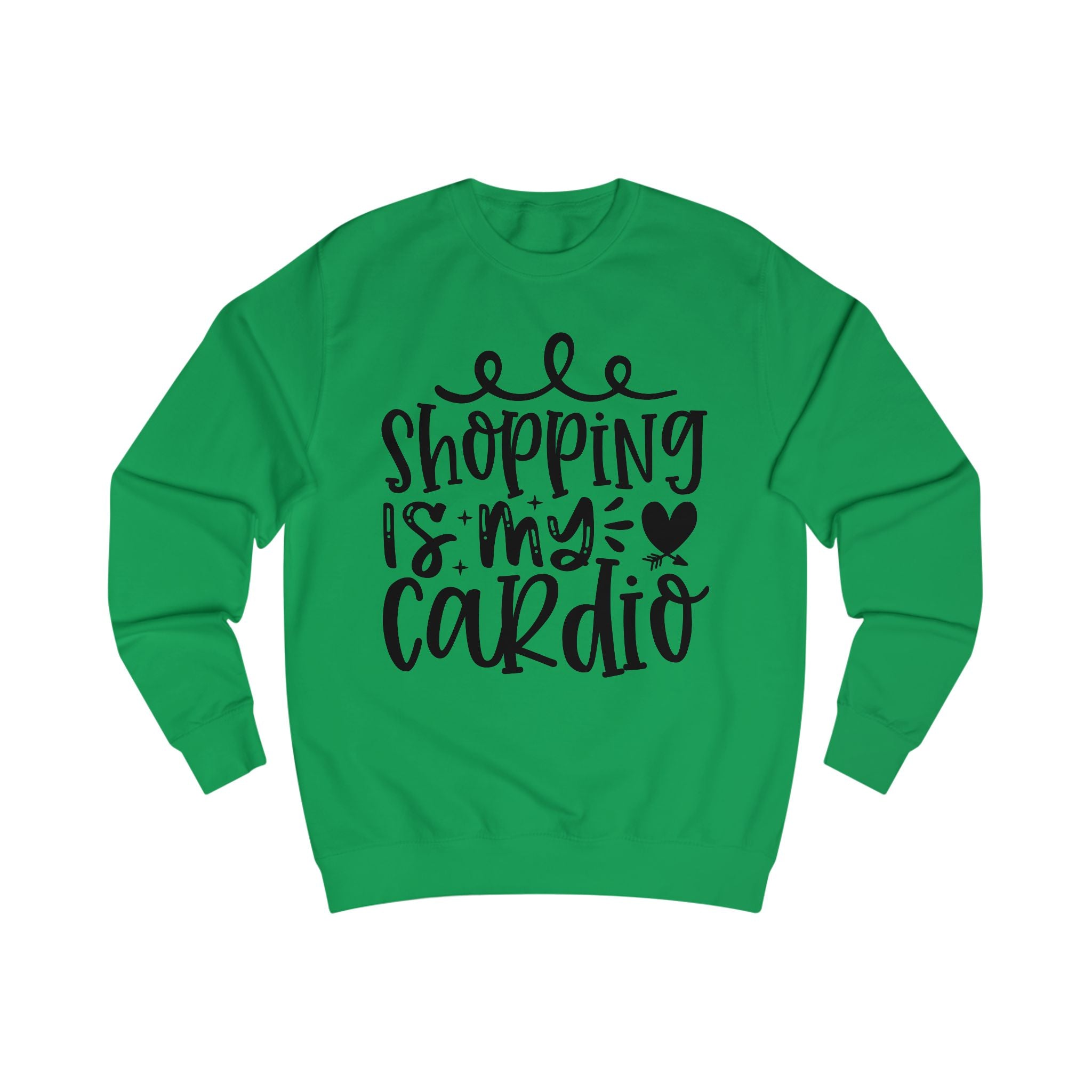 Shopping Is My Cardio Sweater