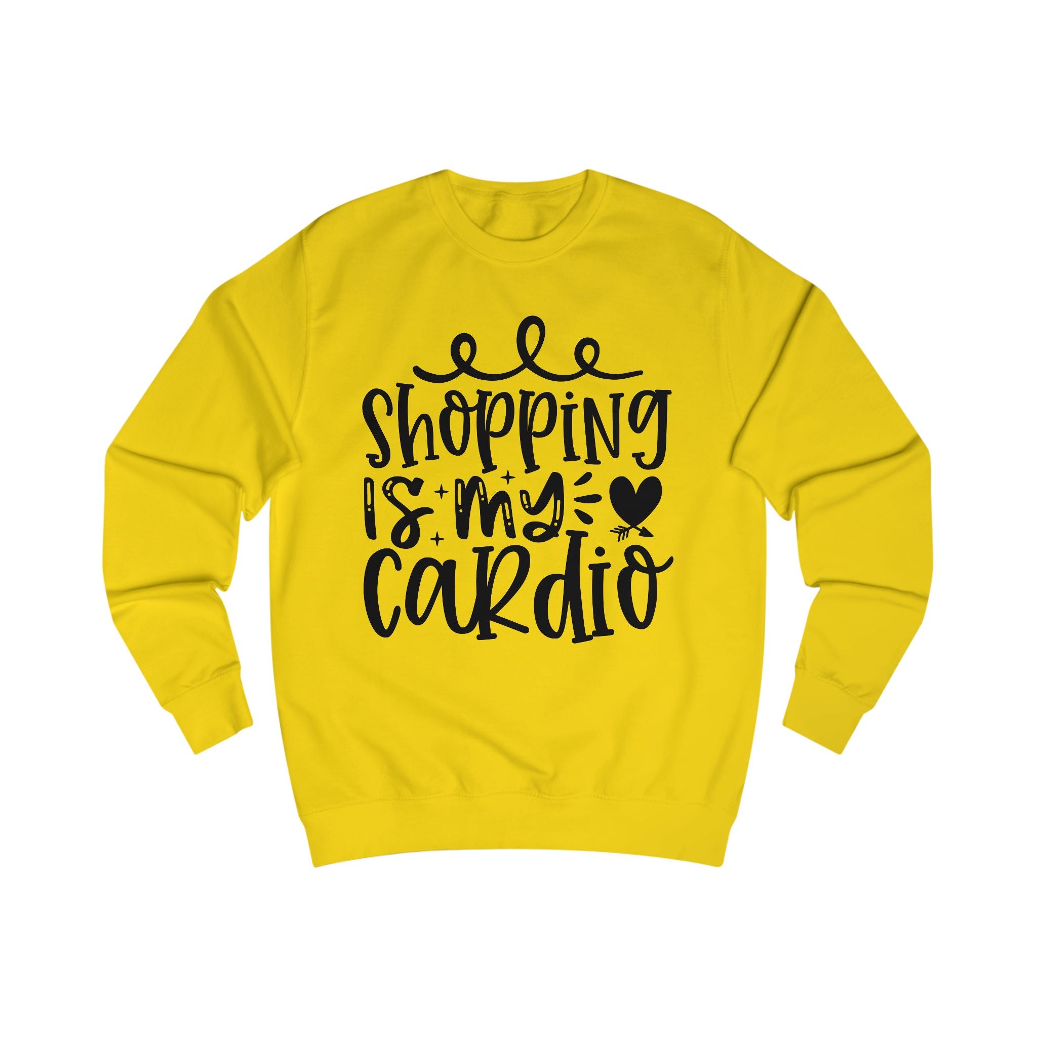 Shopping Is My Cardio Sweater