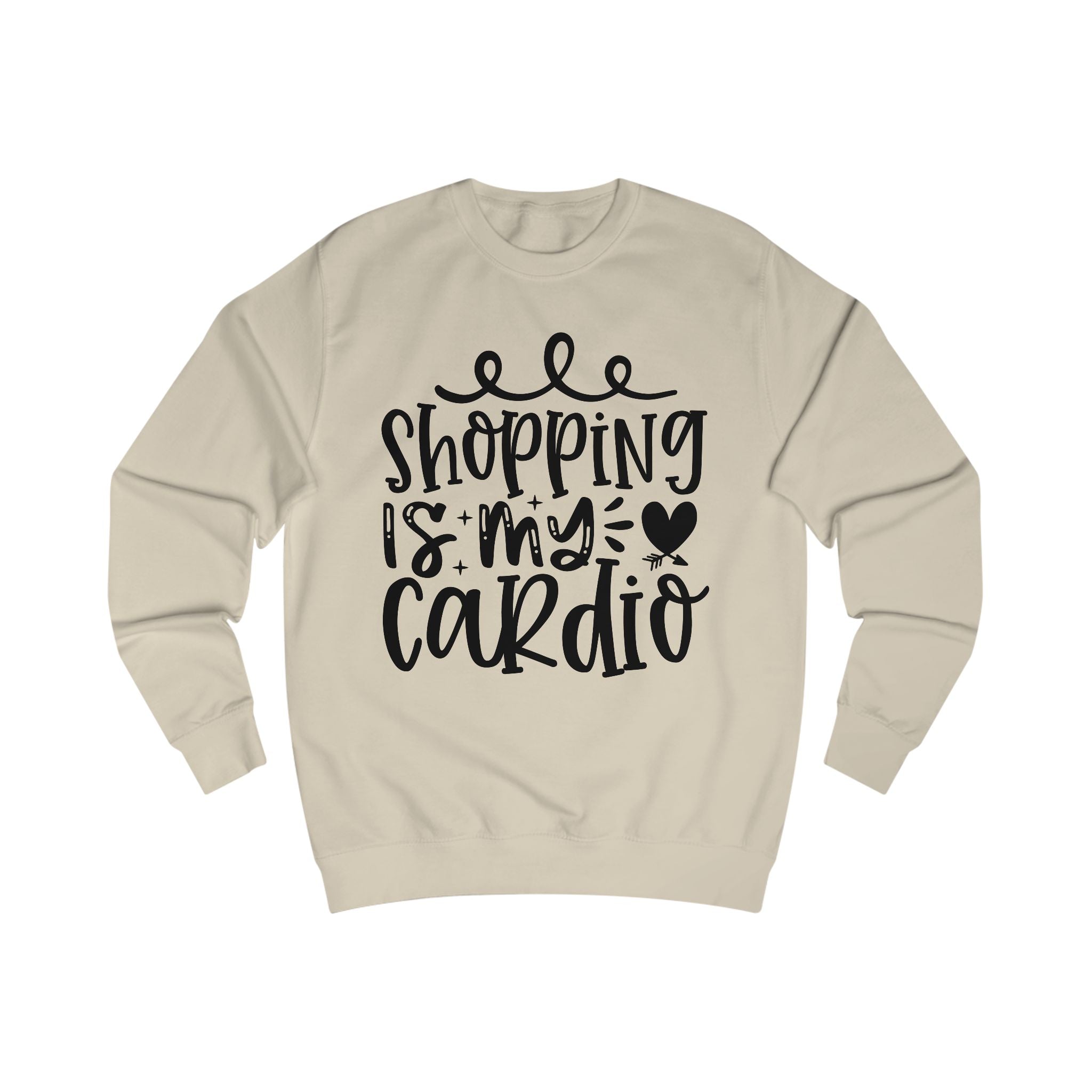 Shopping Is My Cardio Sweater