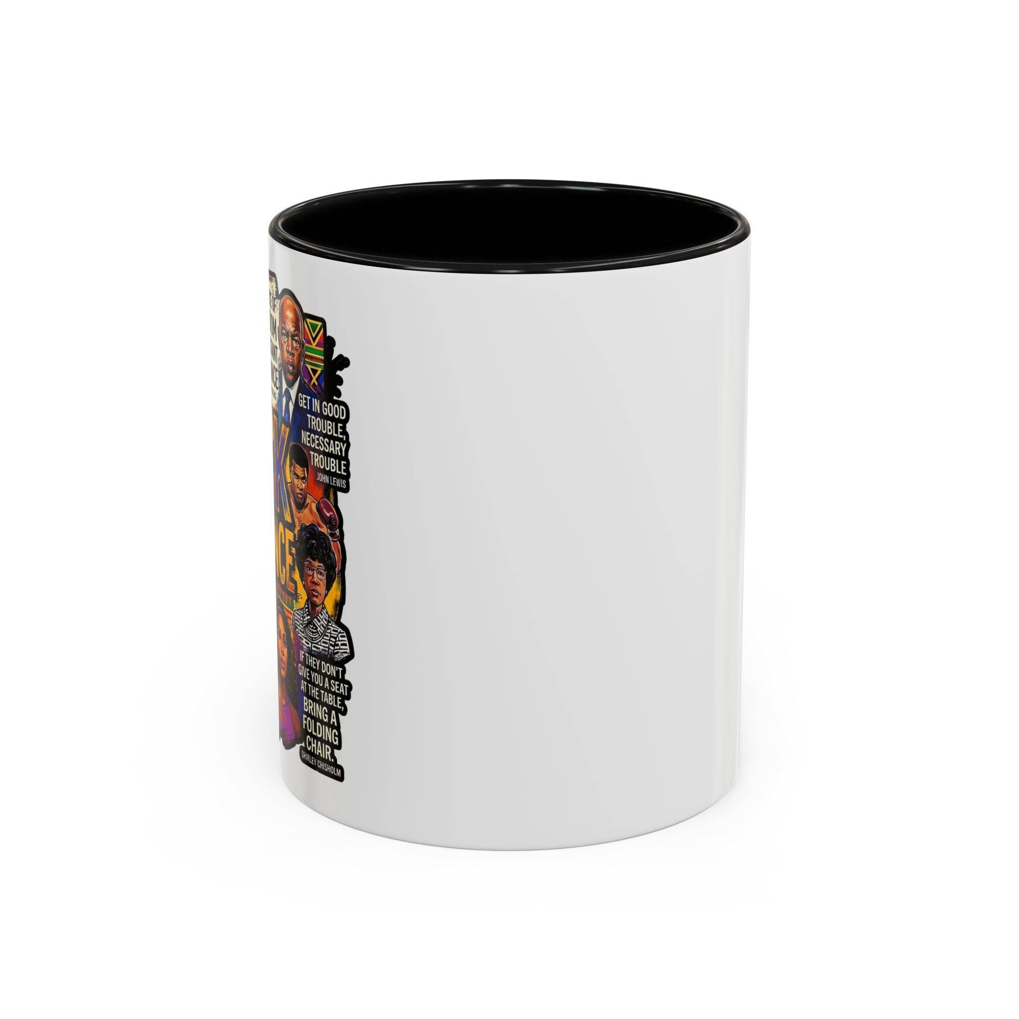 Black Excellence Coffee Mug (11, 15oz)