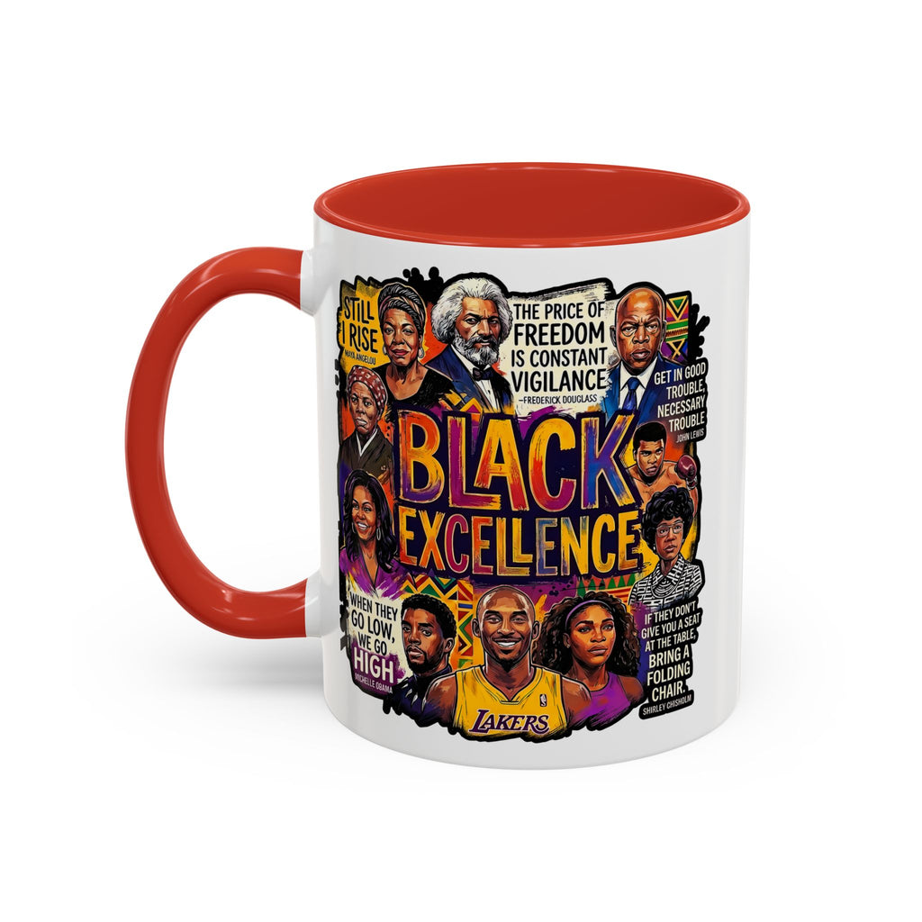 Black Excellence Coffee Mug (11, 15oz)