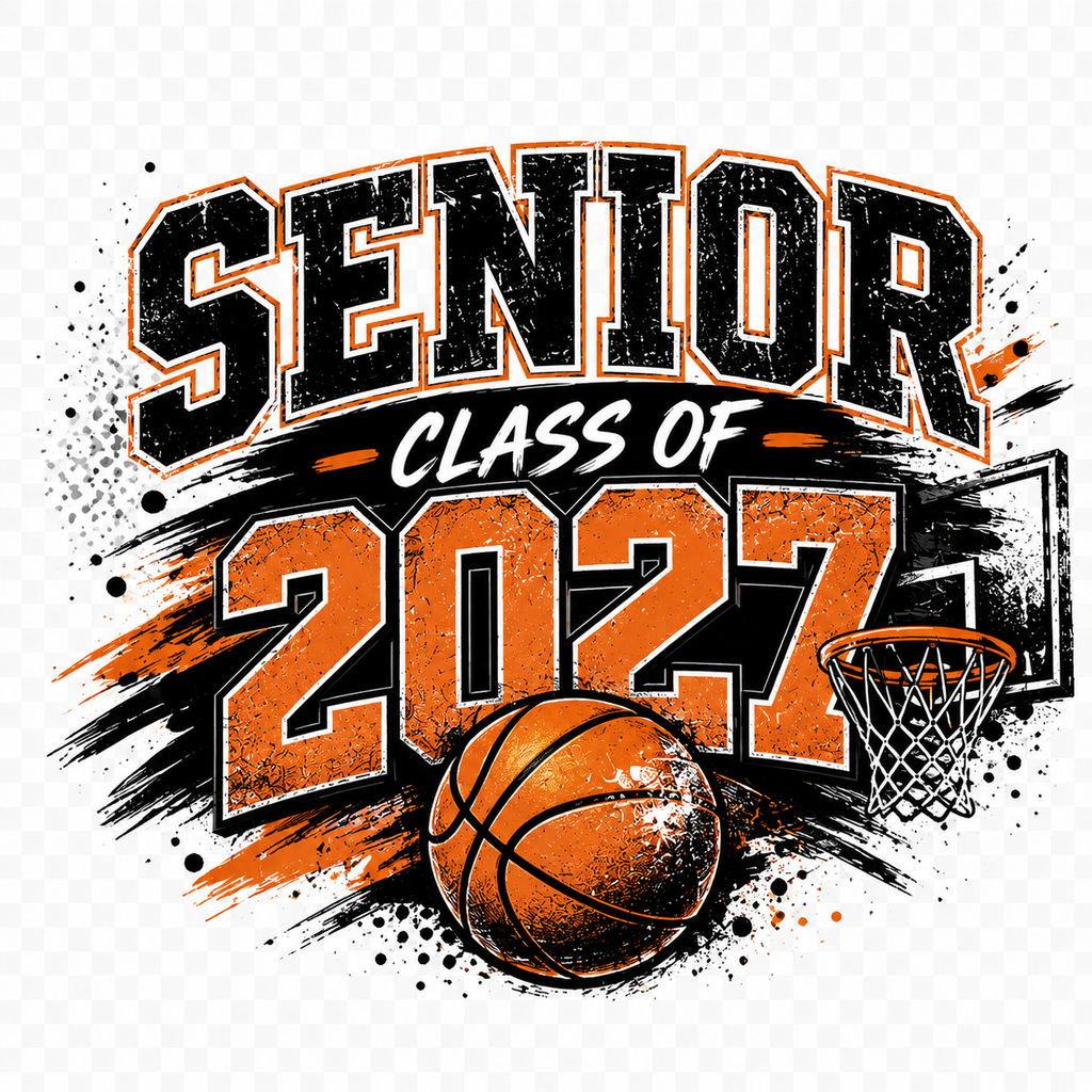 🎓Senior Class of 2027 Basketball Tee 🏀