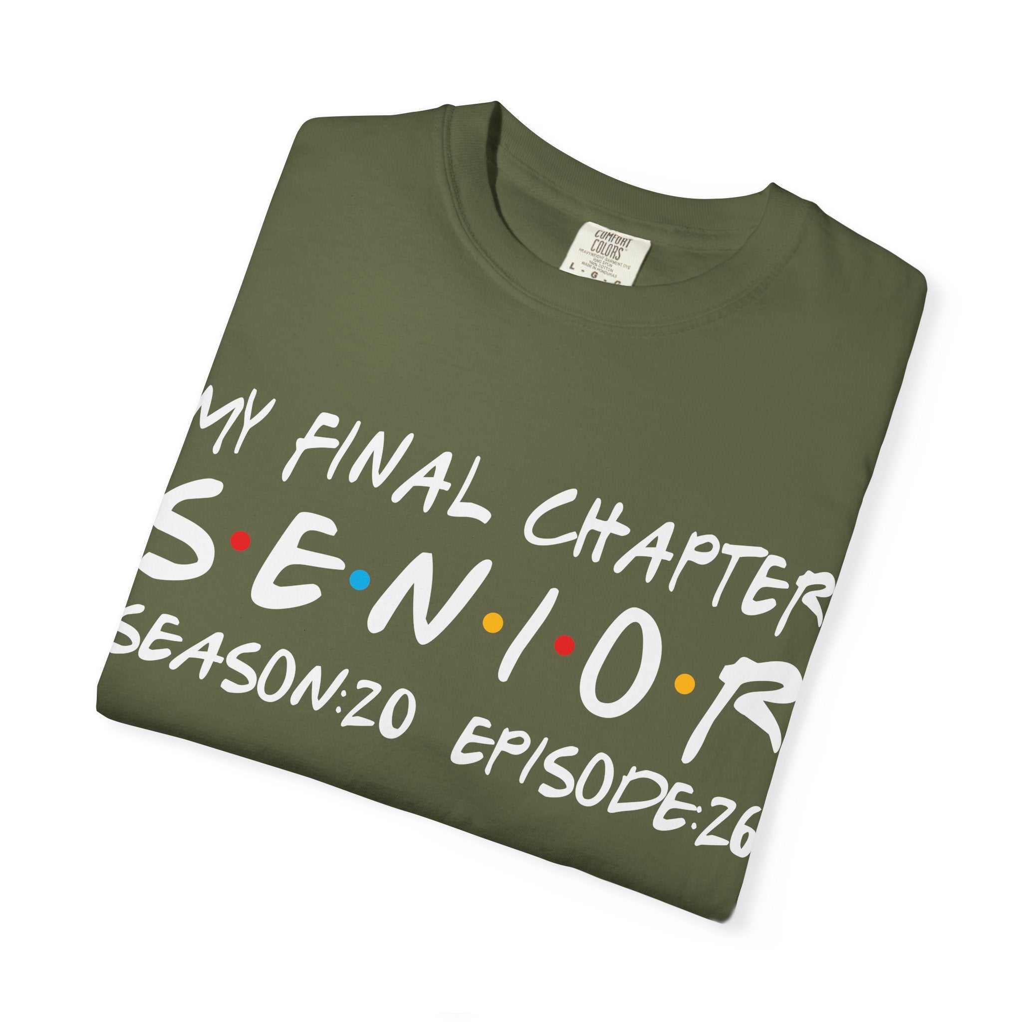 My Final Chapter – Friends Style Senior Tee