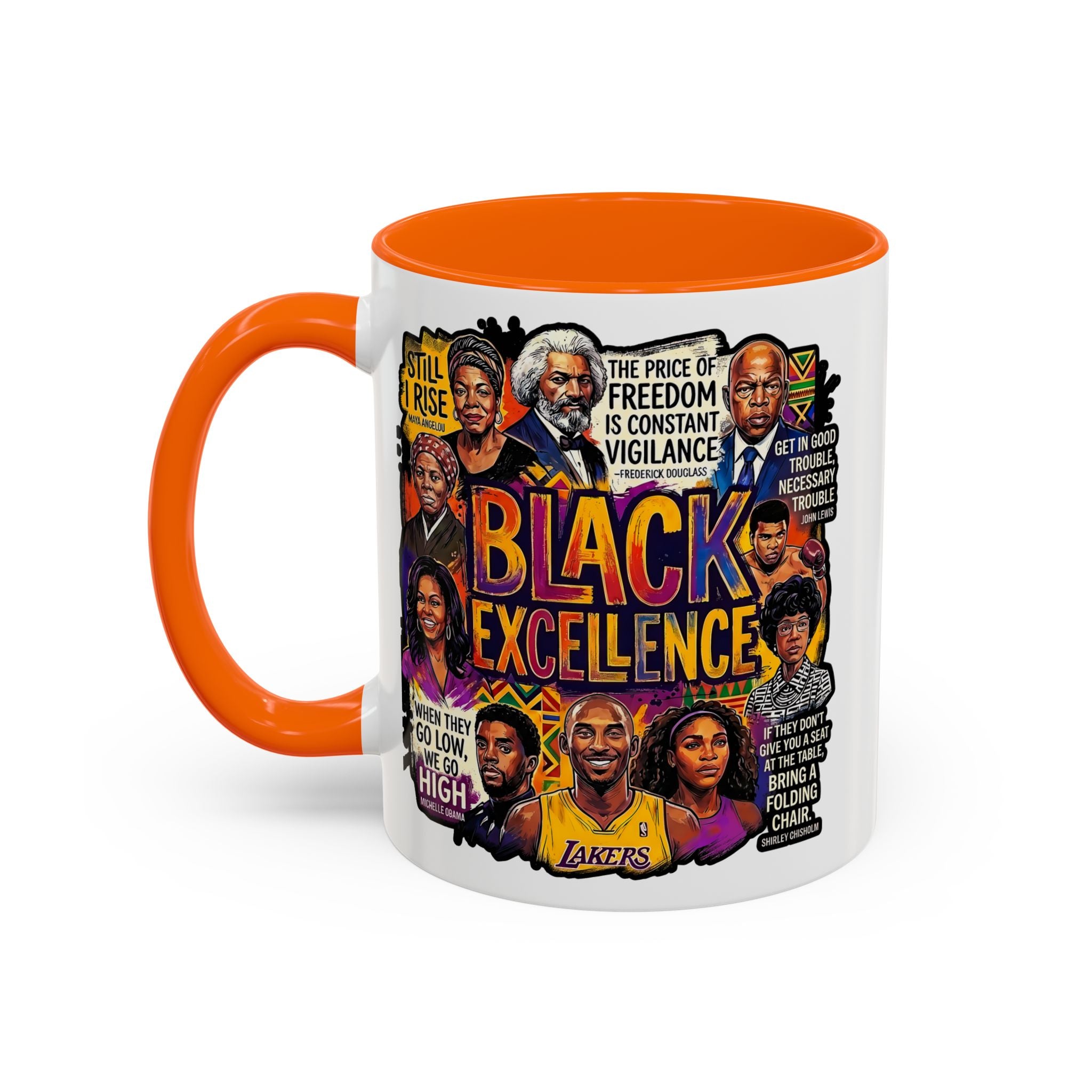 Black Excellence Coffee Mug (11, 15oz)