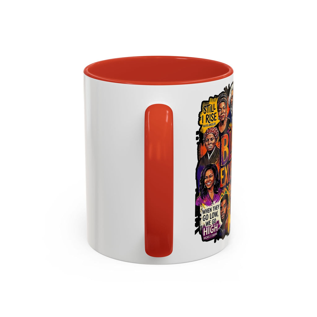 Black Excellence Coffee Mug (11, 15oz)