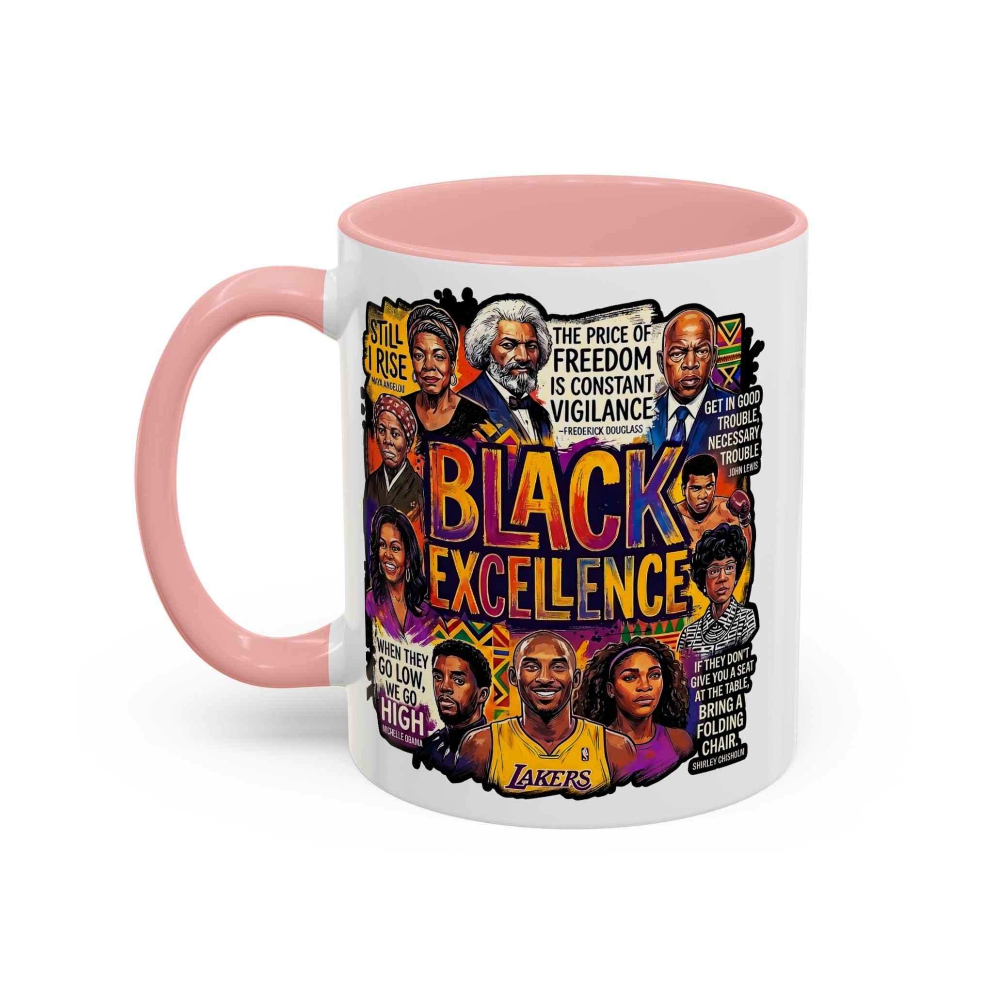 Black Excellence Coffee Mug (11, 15oz)