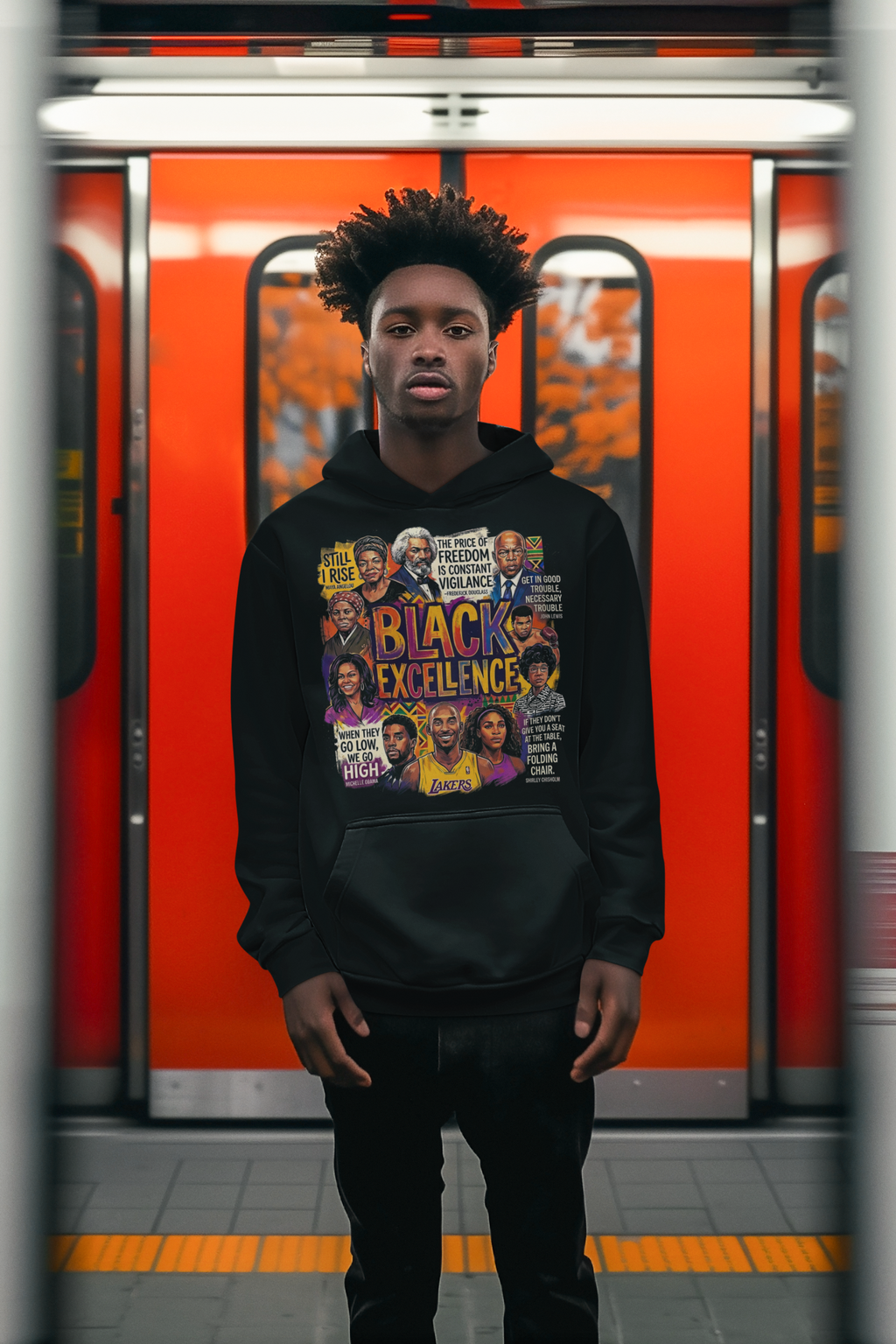 Black Excellence Unisex Hoodie