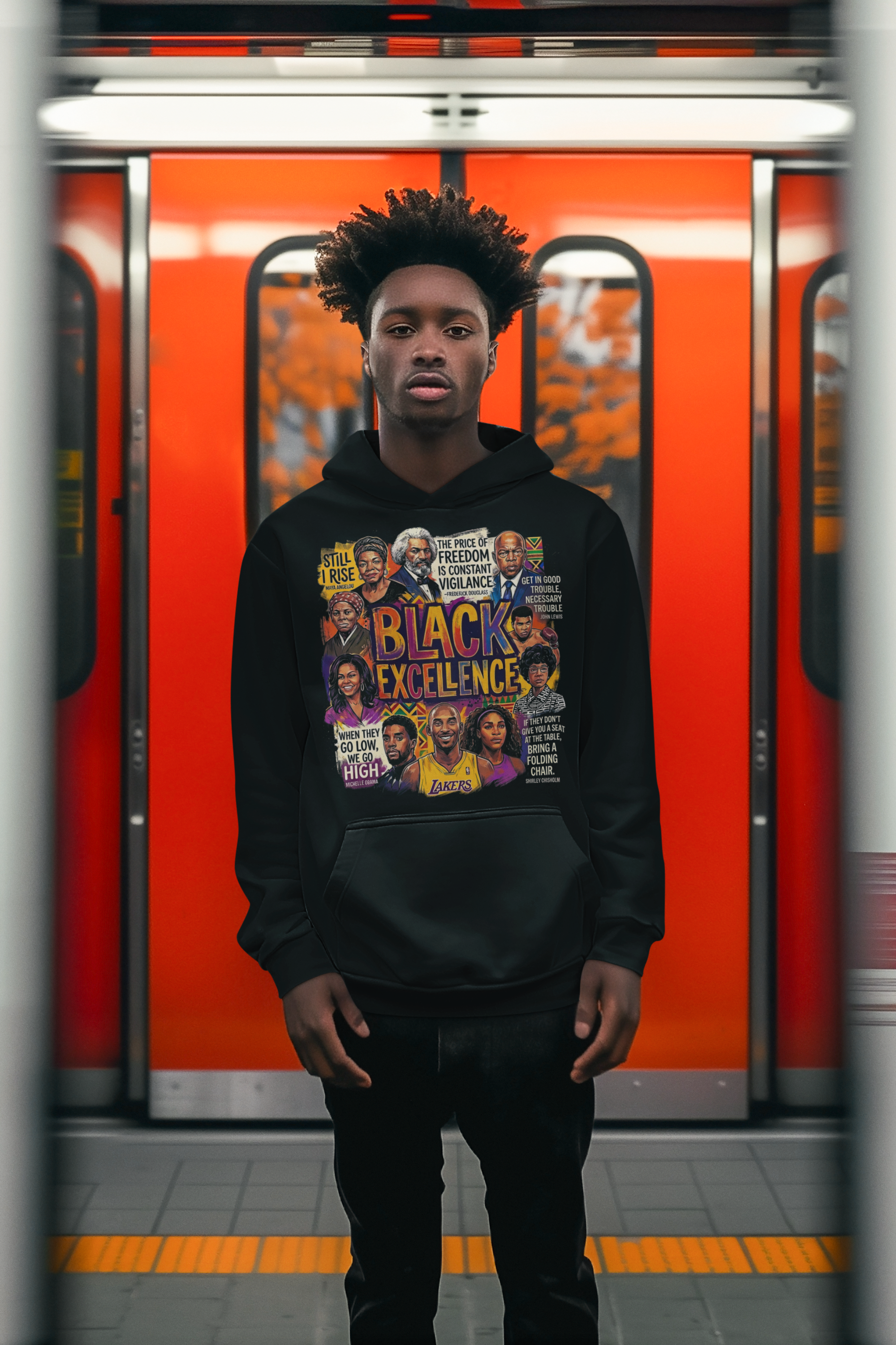 Black Excellence Unisex Hoodie