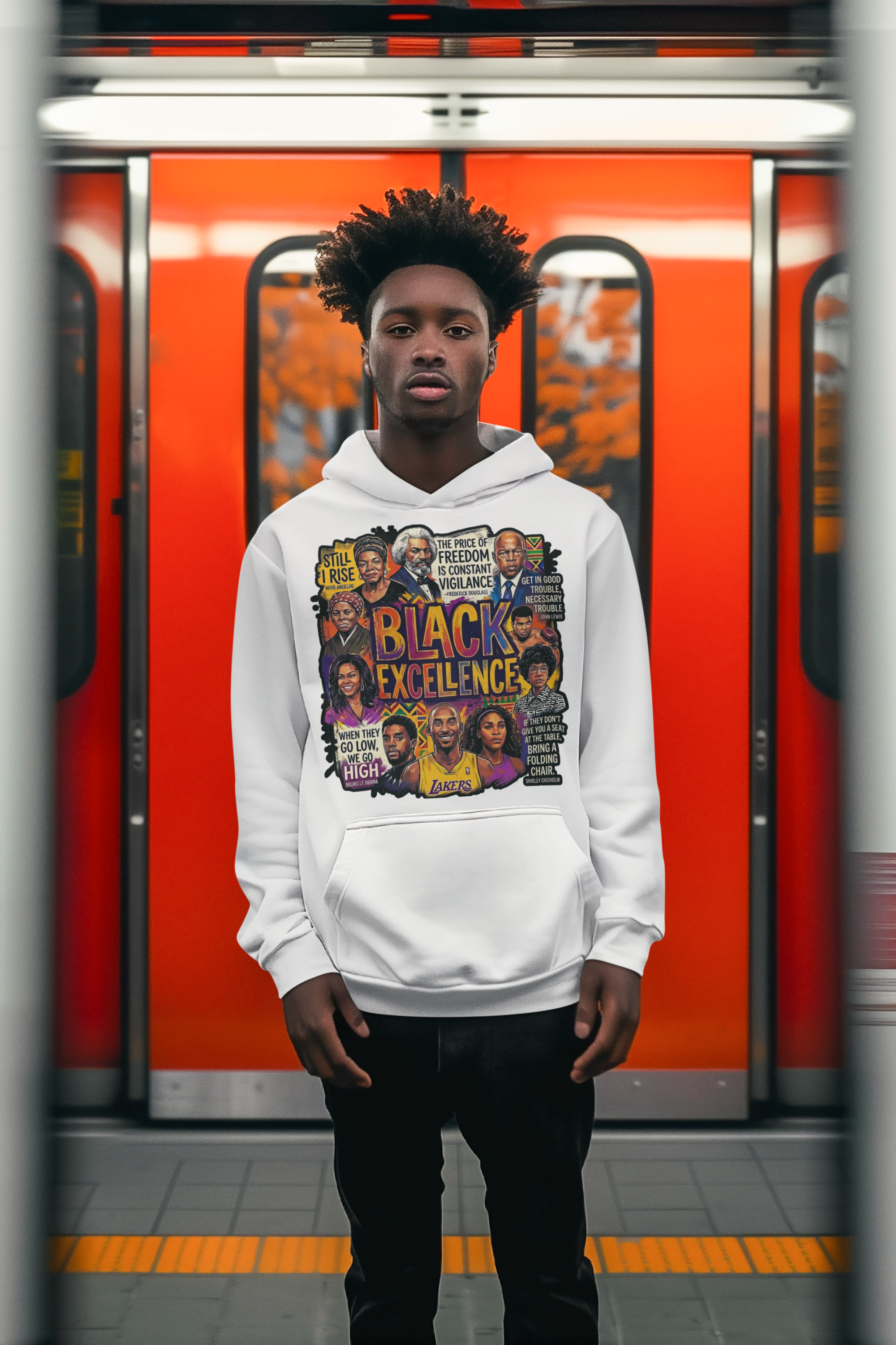 Black Excellence Unisex Hoodie